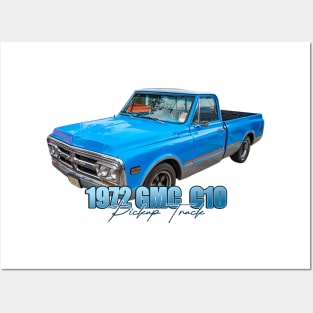 1972 GMC C10 Pickup Truck Posters and Art